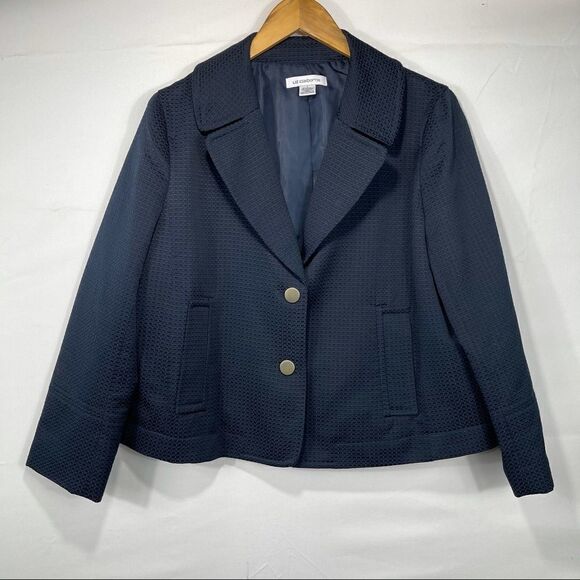 Liz Claiborne Blur Button Up Blazer Jacket - Picture 3 of 14